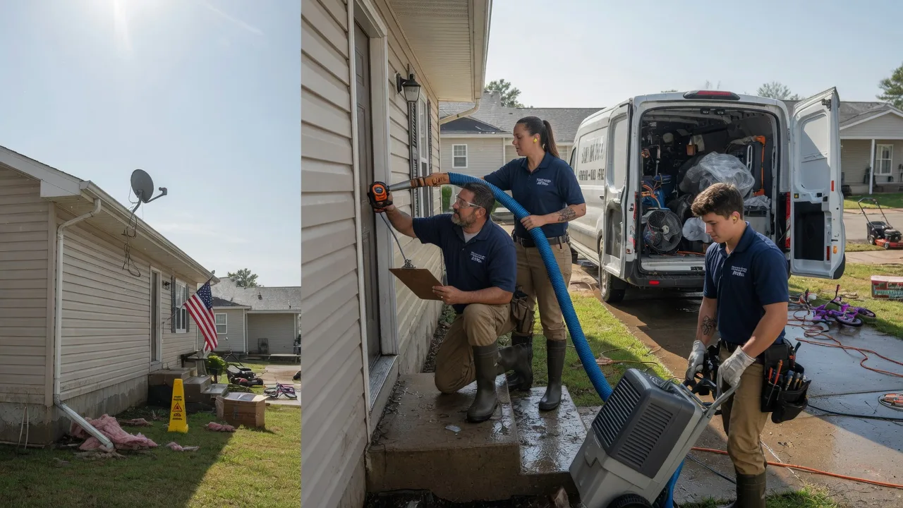 Ceiling Water Damage Restoration in Jeff, KY near me